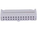 IDC Connector, Right Angle, Socket, Grey, 1A, Contacts - 26